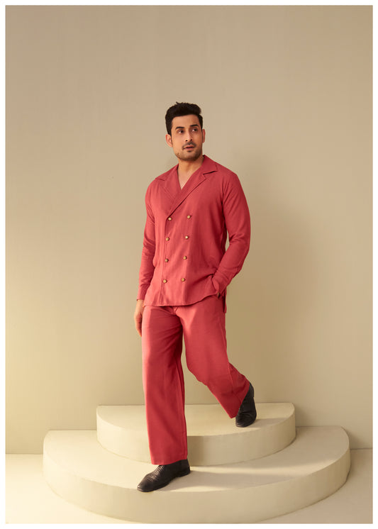 linen co-ord set men