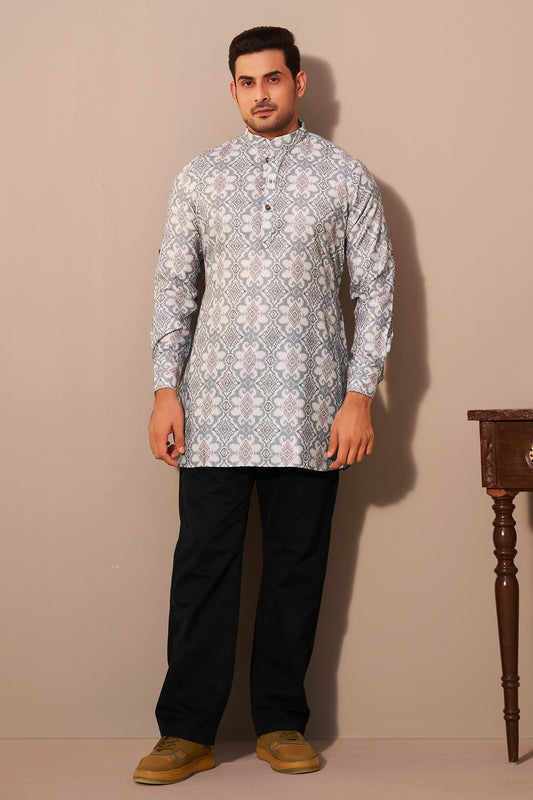 mandarin collar kurta men
