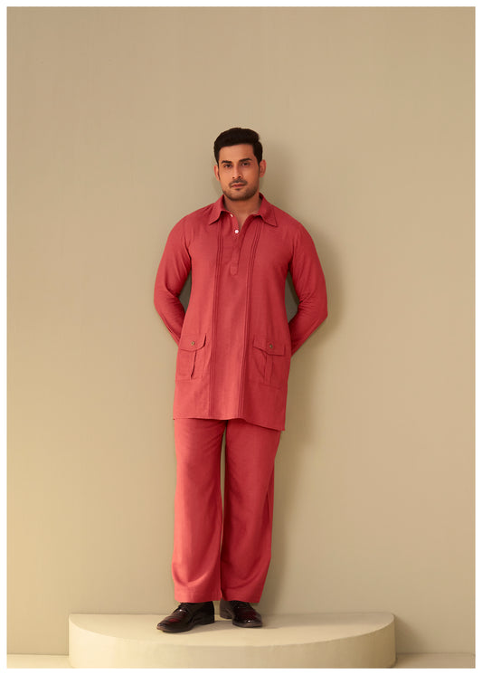 linen co-ord set men