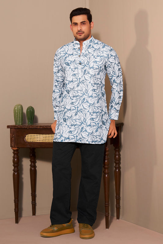 minimal kurta for men